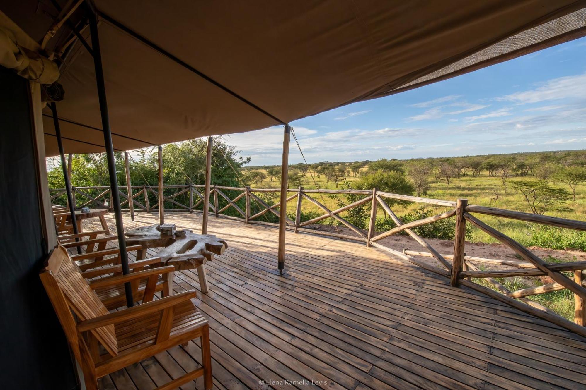 Serengeti Kifaru Tented Lodge Mugumu Kültér fotó