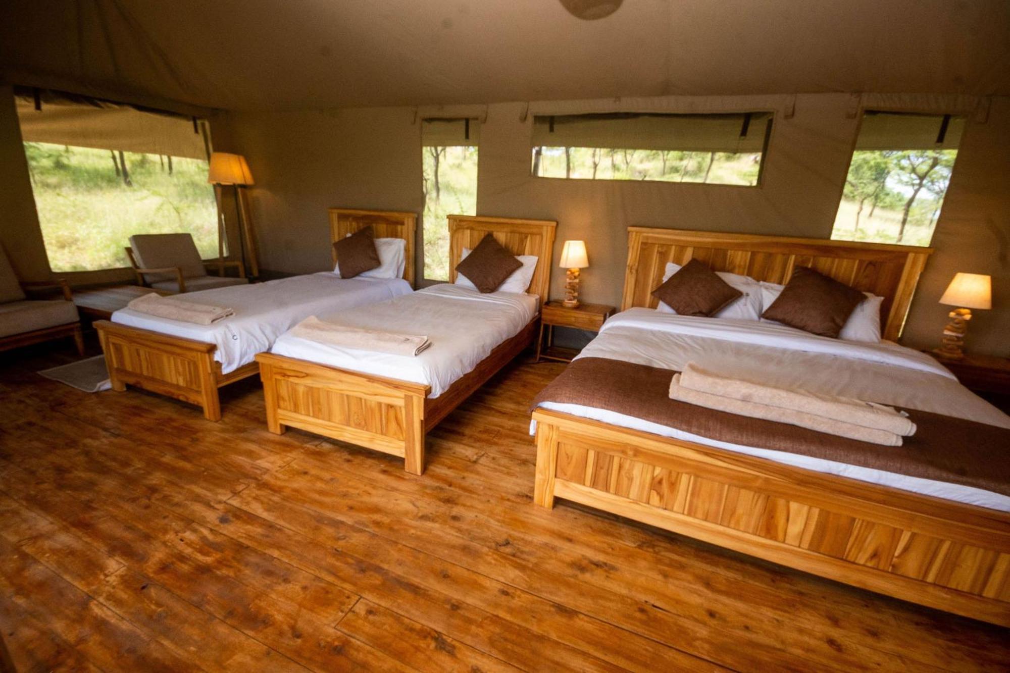 Serengeti Kifaru Tented Lodge Mugumu Kültér fotó