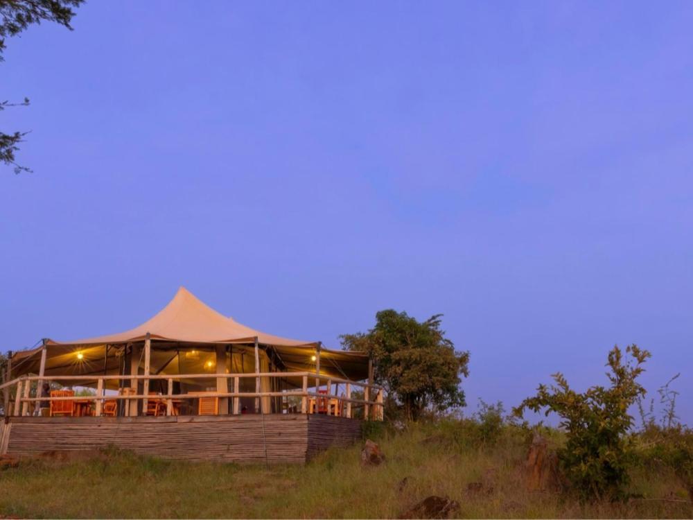 Serengeti Kifaru Tented Lodge Mugumu Kültér fotó