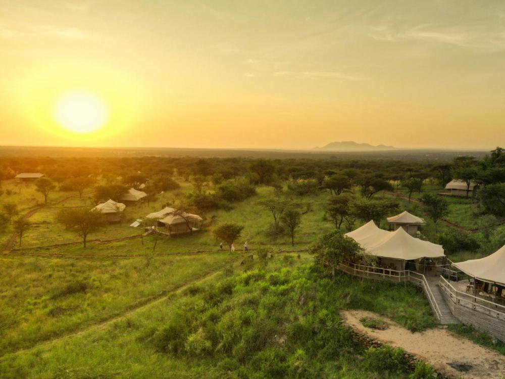 Serengeti Kifaru Tented Lodge Mugumu Kültér fotó