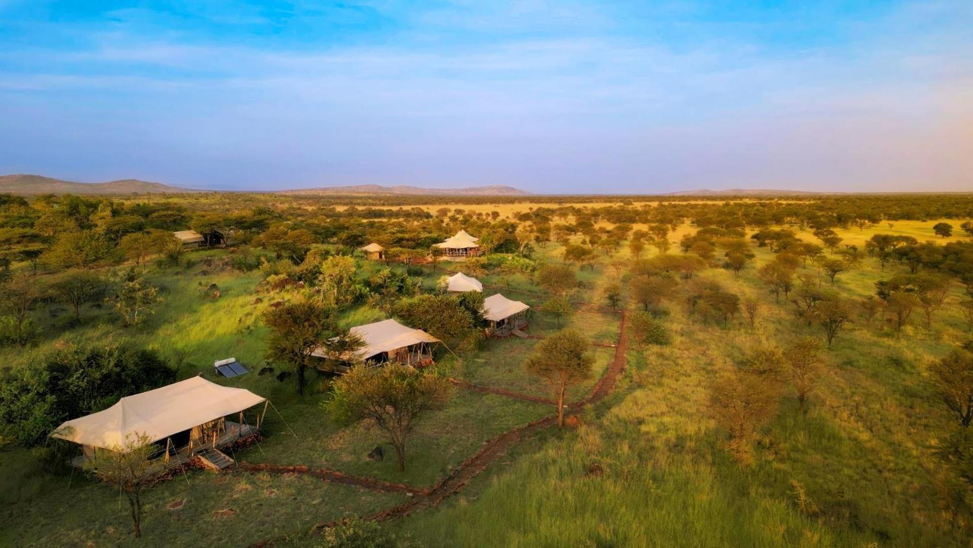 Serengeti Kifaru Tented Lodge Mugumu Kültér fotó